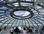 Glaskuppel Reichstag Move Alliance Tagung